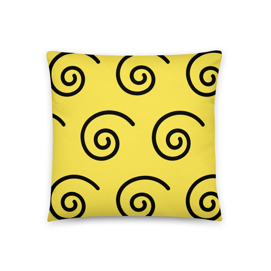 "Swirlatron" Pillow