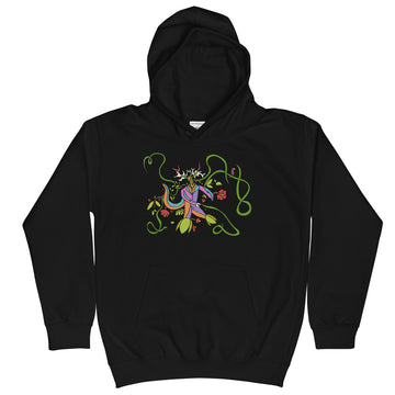 "Nature Tron" Kids Hoodie