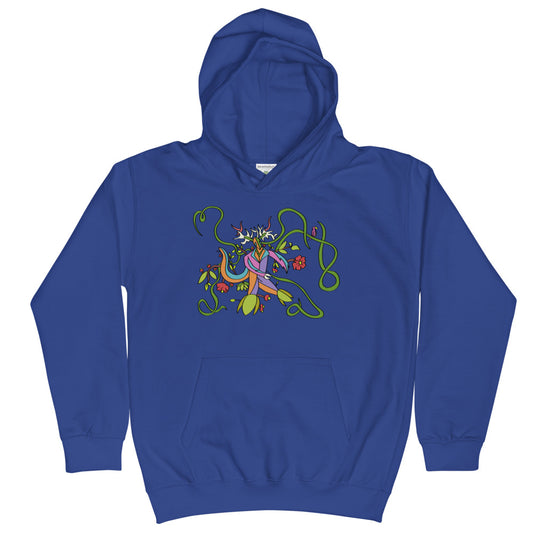 "Nature Tron" Kids Hoodie