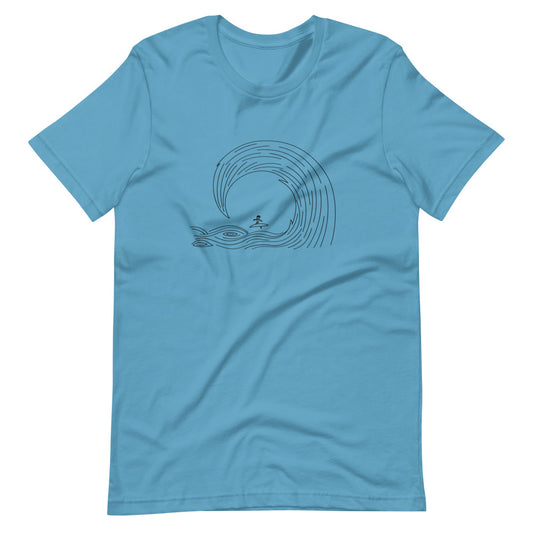 "Wave Rider" Adult Short Sleeve Unisex T-Shirt