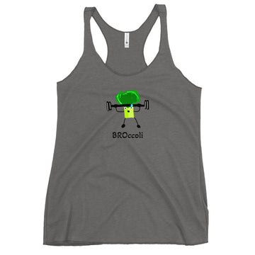 "BROccoli" Women's Racerback Tank