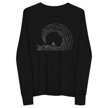 "Wave Rider" Youth long sleeve tee