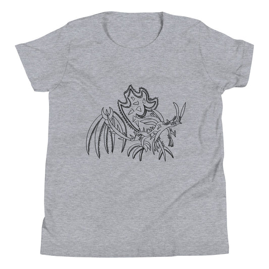 "Chicken Knifey Bird" Youth Short Sleeve T-Shirt