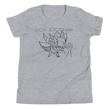 "Triceratron" Youth Short Sleeve T-Shirt