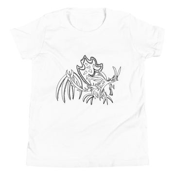 "Chicken Knifey Bird" Youth Short Sleeve T-Shirt